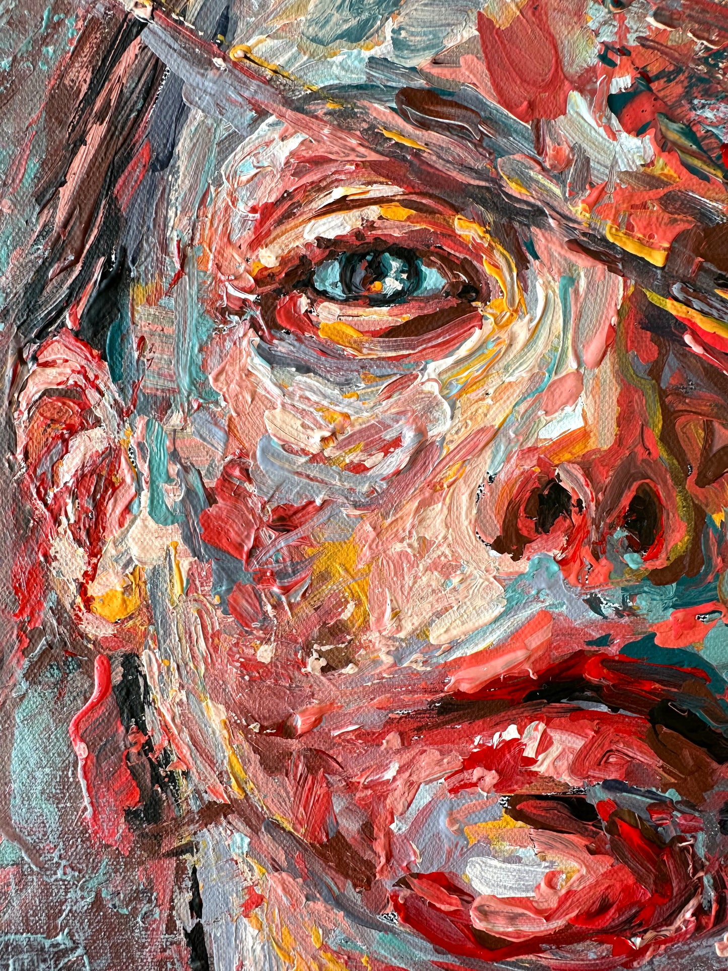 Conjunction - Original Painting by Fabio Marinho