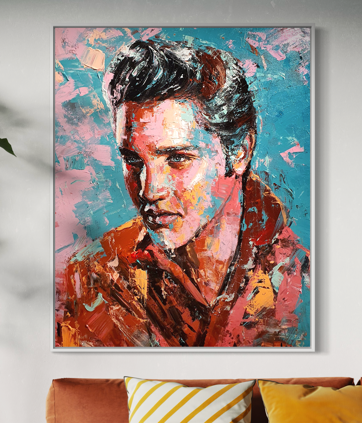Obra original de "Elvis Presley" de Marinho