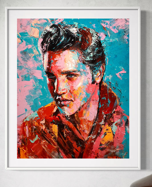 "Elvis Presley" Fine Art Print