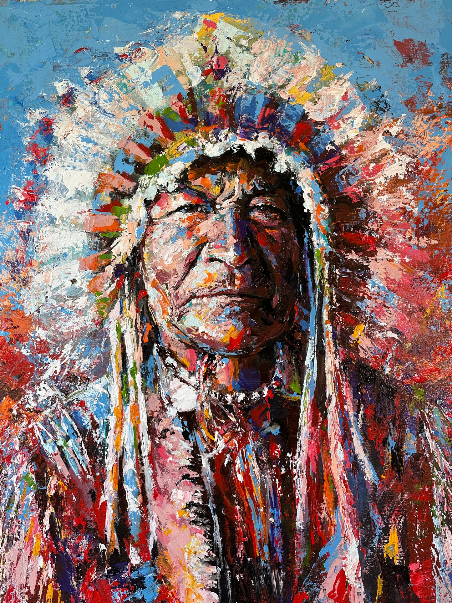 Light on the Past - Original Artwork by Marinho