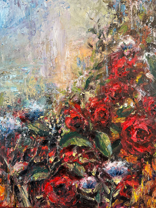 Abstract flowers - artwork by Fabio Marinho