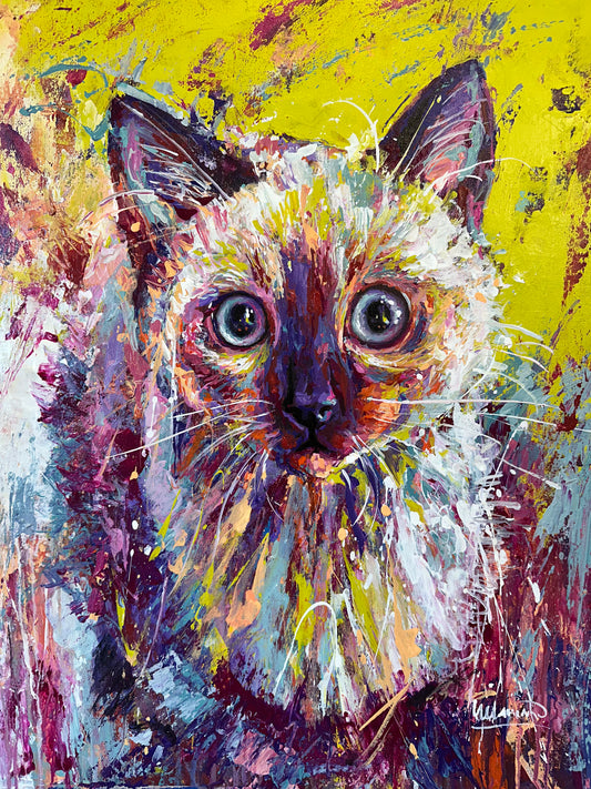 Bean Cat - artwork by Fabio Marinho