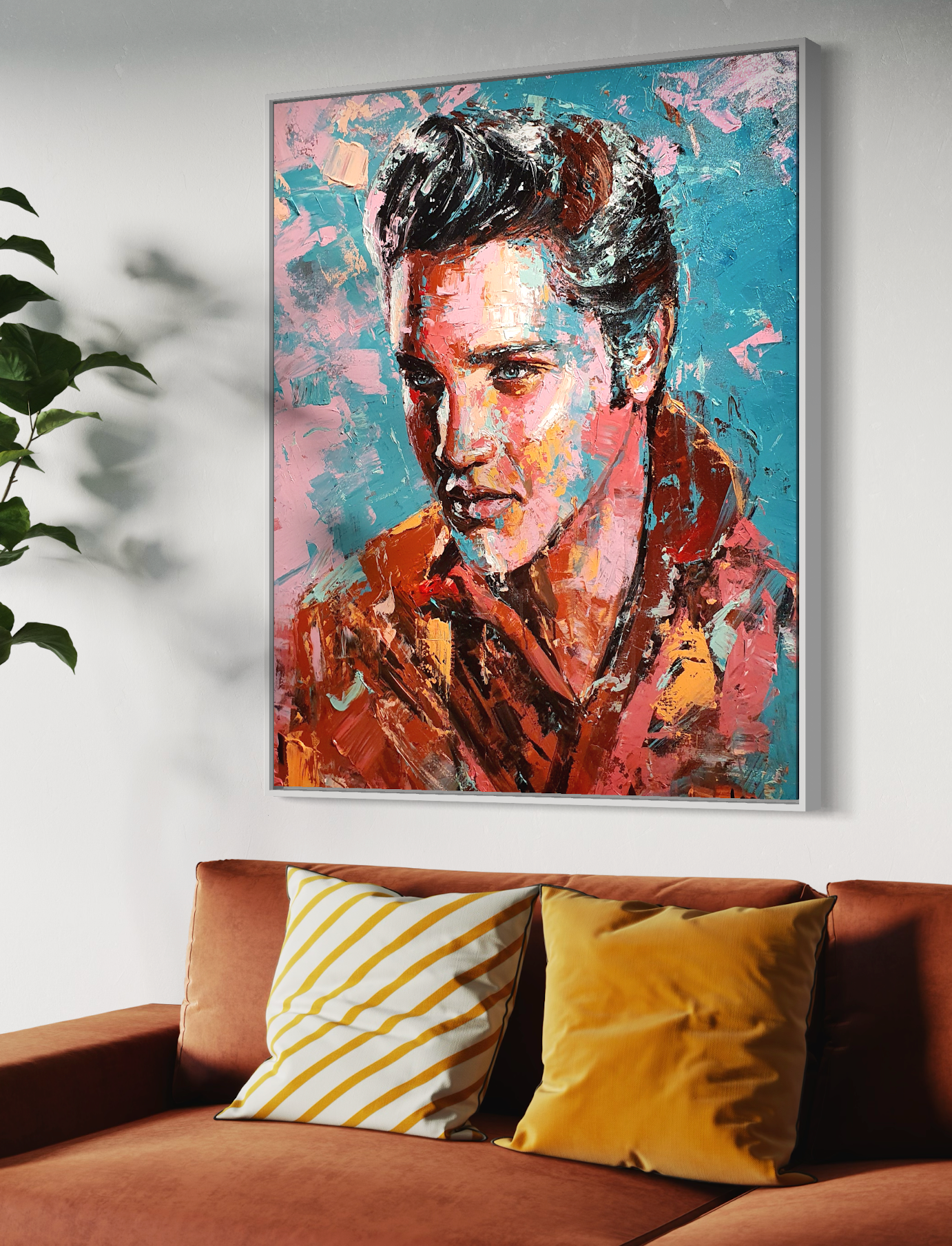 Obra original de "Elvis Presley" de Marinho