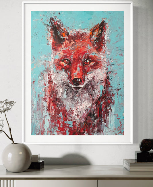 "The Enigmatic Fox" Fine Art Print