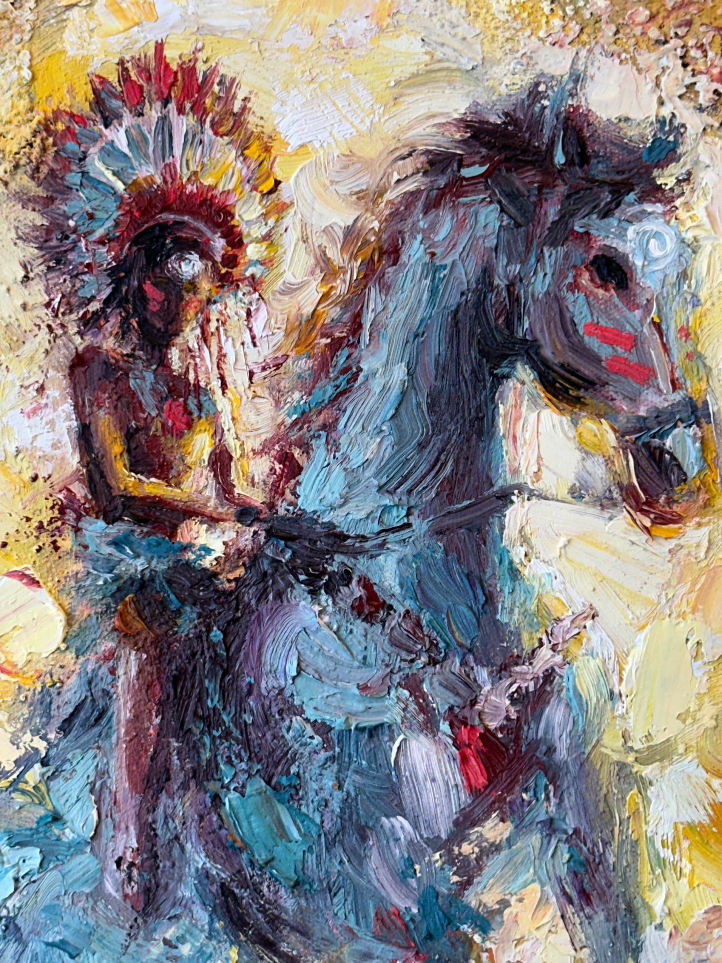 Stay Open to the Sun - Original Artwork by Fabio Marinho