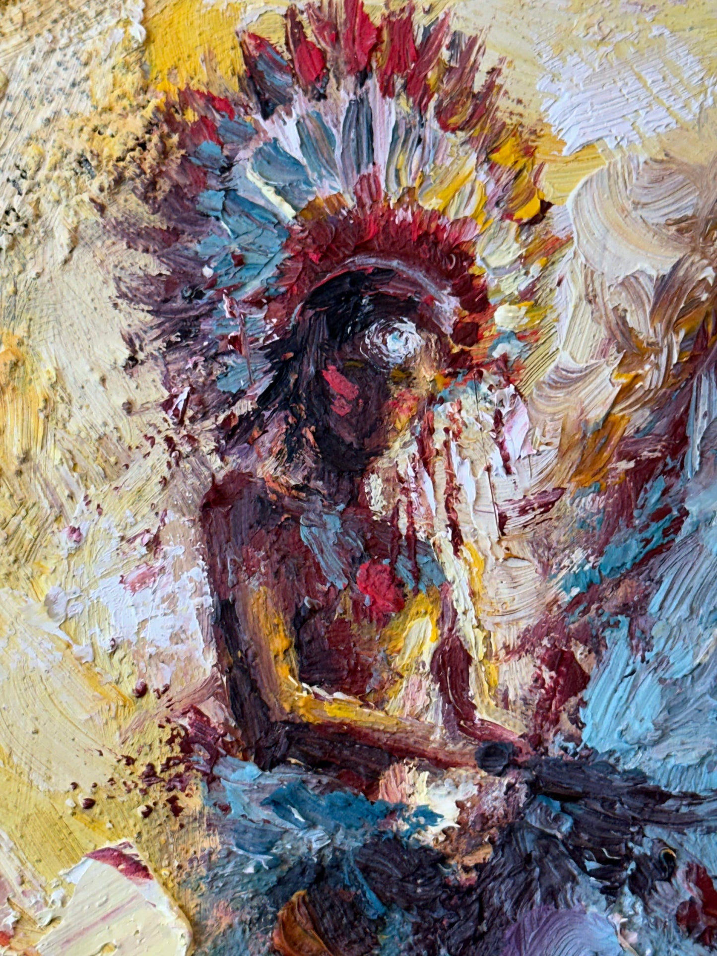 Stay Open to the Sun - Original Artwork by Fabio Marinho