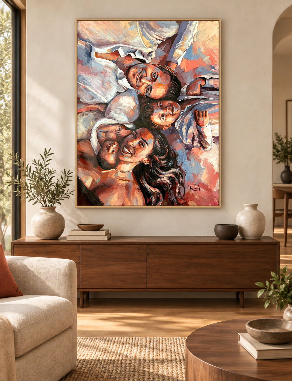 Leticia`s family painting