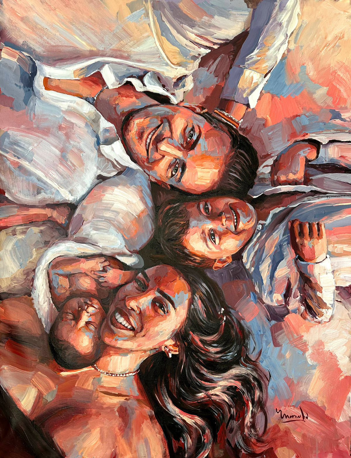 Leticia`s family painting