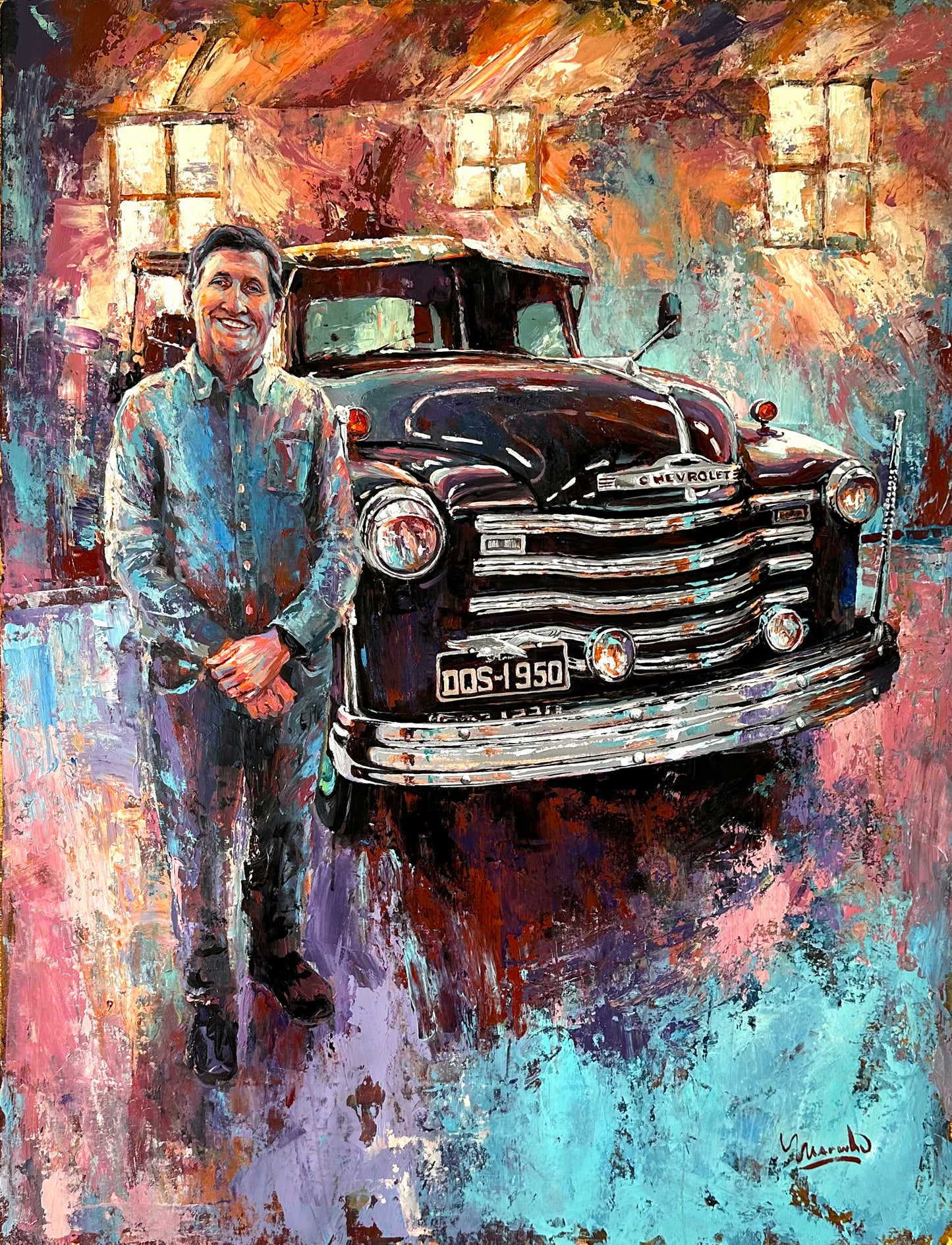 Mr. Neo with Chevy