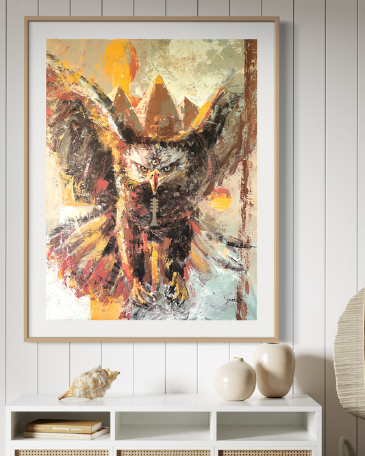 "The Awakening of the Eagle" Fine Art Print